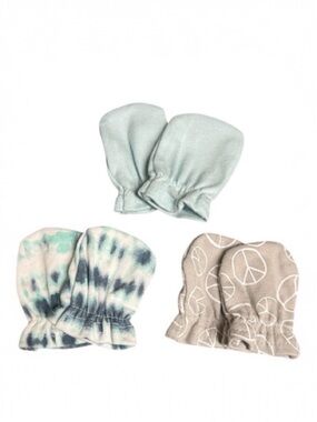 newborn infant mittens set of 3